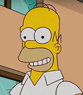 Homer Simpson as Dave Seville