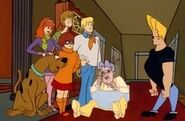 Johnny Bravo with Scooby Doo and Friends