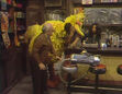 Big Bird and David sleeping together in episode 0682