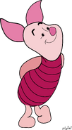 Piglet as Dopey