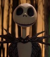 Jack Skellington as the Magic Mirror