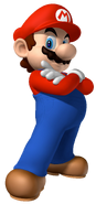 Mario as the Footman