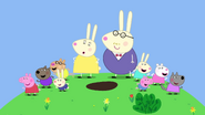 Peppa and her friends are racing for eggs!png