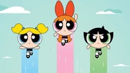 The Powerpuff Girls as Peas-in-a-Pod