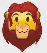 Adult Simba Emoji