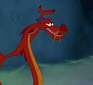 Mushu as Bill The Lizard