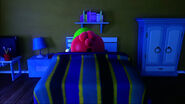 Bob The Tomato was sleeping in bed