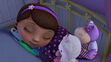 Doc McStuffins sleeping in The Doc McStuffins Christmas Special