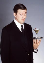 Reginald Jeeves, Wooster's valet or gentleman's gentleman.