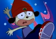 Parappa screaming