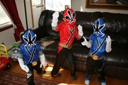 Power Rangers Playdate with Dancing Hotdogs as The Vultures