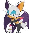 Rouge the Bat in Sonic Riders