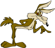 Wile e Coyote as Professor Screweyes