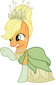 Applejack as Tiana