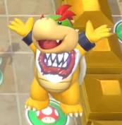 Bowser Jr. with outstretched arms
