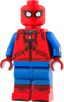 Spiderman homemade hot sale suit lego