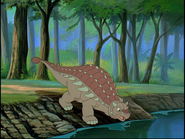 Mr. Clubtail as Ankylosaurus