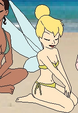 Tinker Bell's bikini