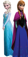 Elsa as Anna