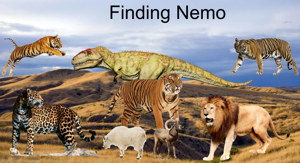Finding Nemo (Land Animal Style) (New) The Parody Wiki Fandom