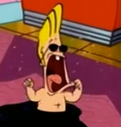 Johnny Bravo in Look Who's Drooling