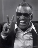 Ray Charles as the Musician frog