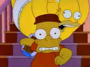 Homer Simpson Falling Down the Stairs Indiana Jones