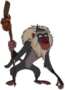 Rafiki as King Louie (in Shadow Play)