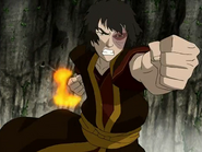 Zuko facing Azula