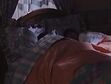 Tosha and Min go to sleep at the end of Barney's Imagination Island