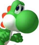 Yoshi in Mario Party 8