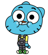 Gumball as a toddler