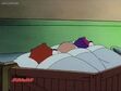 Peanut Otter, Baby Butter Otter and Jelly Otter sleeping