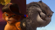 Puss in Boots vs. Banzou