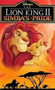 The Lion King II Simba's Pride (1999 VHS)