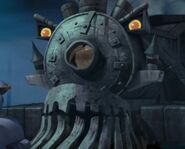 Cerberus the Nightmare Train as Monstro
