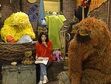 Big Bird and Snuffy fall asleep through The Three Bears story