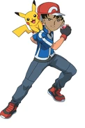 Darien/Tuxedo Mask as Ash Ketchum