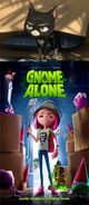 Mittens Hates Gnome Alone