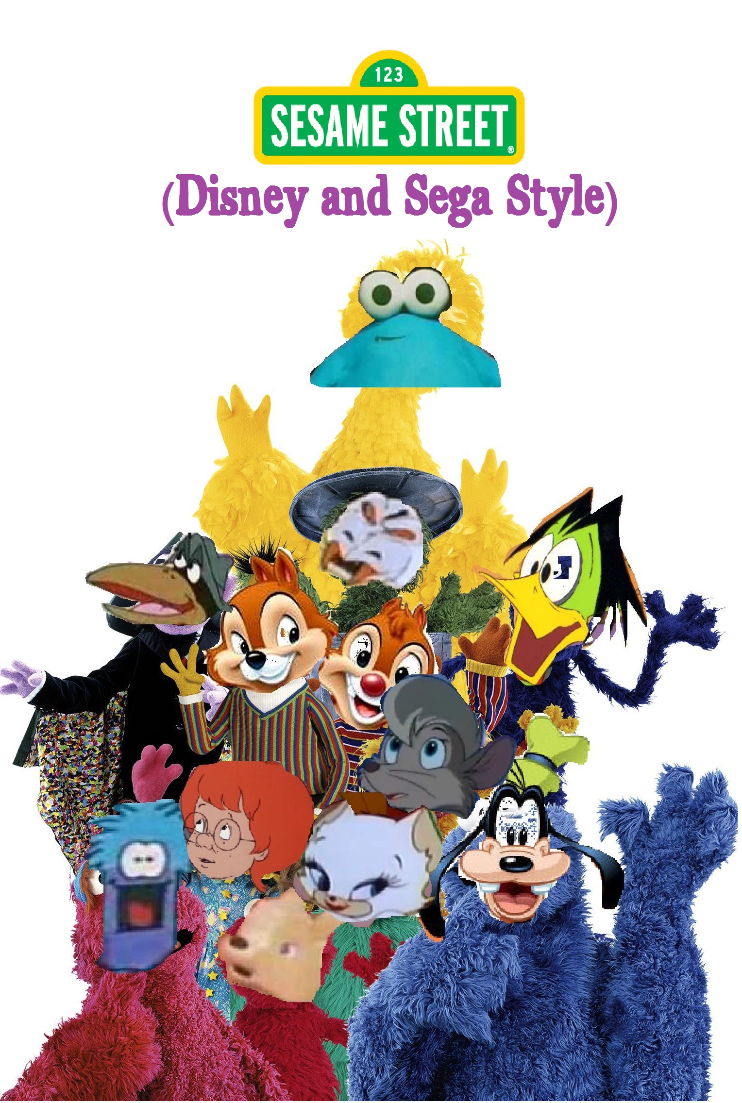 Sesame Street Disney And Sega Style The Parody Wiki Fandom