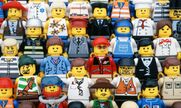 Various Legos as Dodo Birds