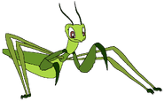 Milly as a mantis