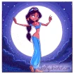 Princess Jasmine Dancing And Shaking Hips