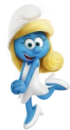 Smurfette as Giggle McDimples
