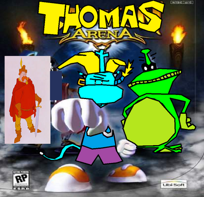 Thomas M/Thomas Rush/Thomas Arena (PlayStation 2/Nintendo  Gamecube/PlayStation 1) (TheLastDisneyToon and Toonmbia Style) (Version 2), The Parody Wiki