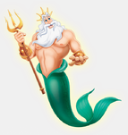 King Triton as the King