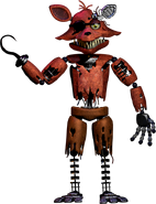 Withered foxy new textures 2 full body by yinyanggio1987-dayagfb