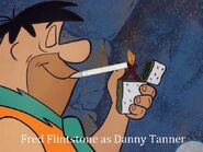 Fred Flintstone as Danny Tanner
