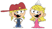 Lana and Lola Loud as Euchariah’s siblings