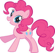 Pinkie Pie as Broken Train Toy